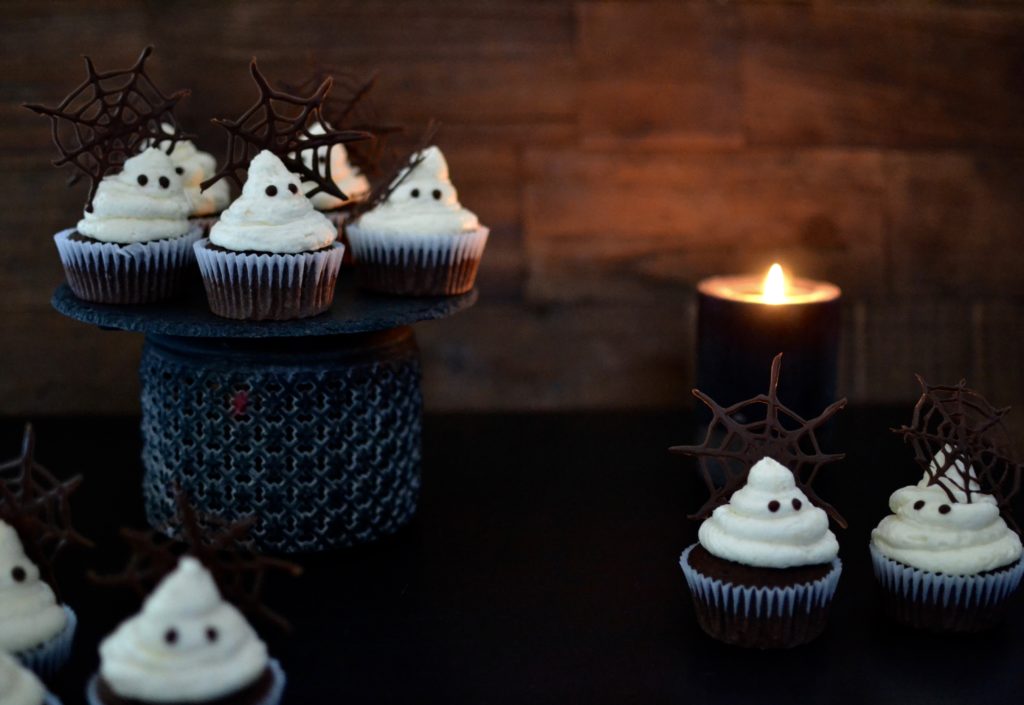 Geister Cupcakes
