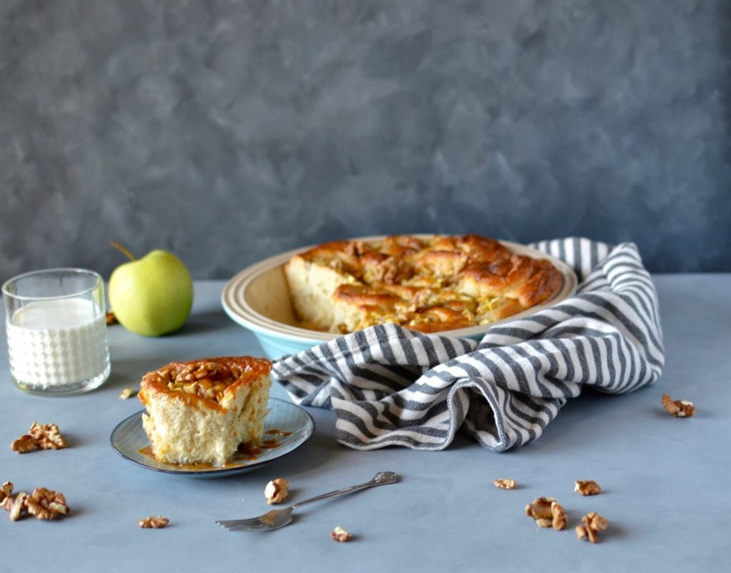 Apfelschnecken mit Salzkaramell