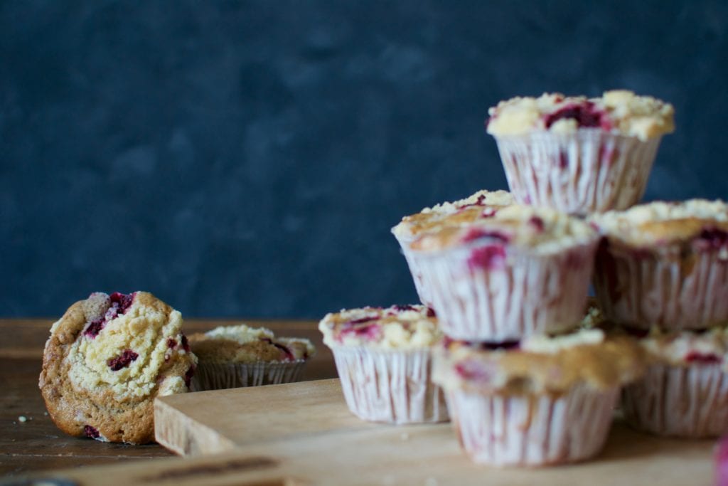 Himbeer Streusel Muffins