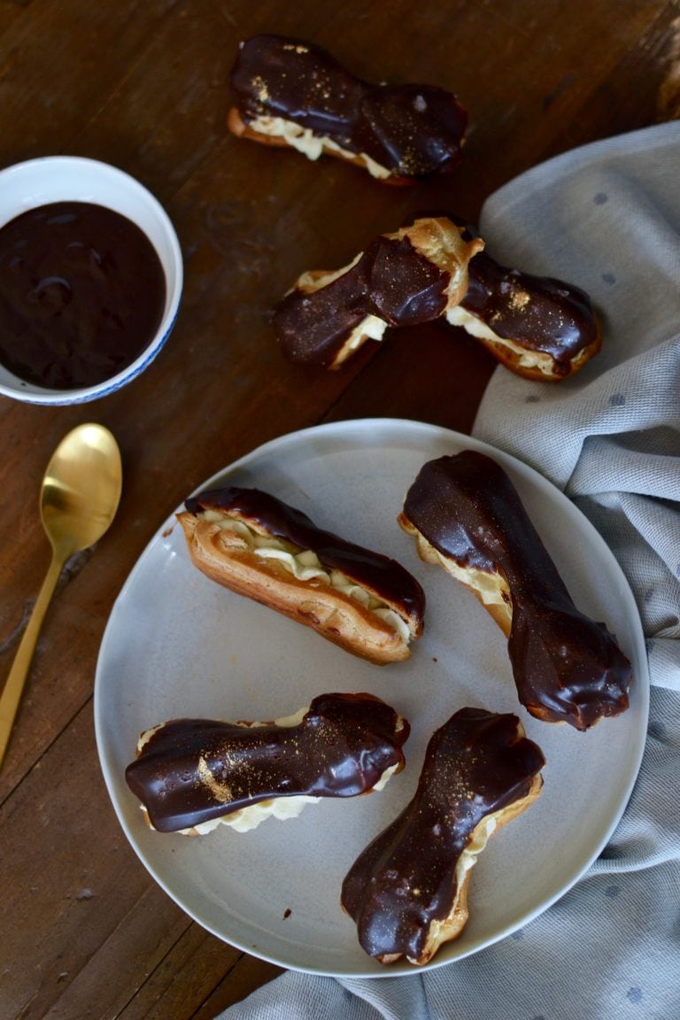 Schoko-Vanille Eclairs wie in Frankreich | Laura dreams of Cakes