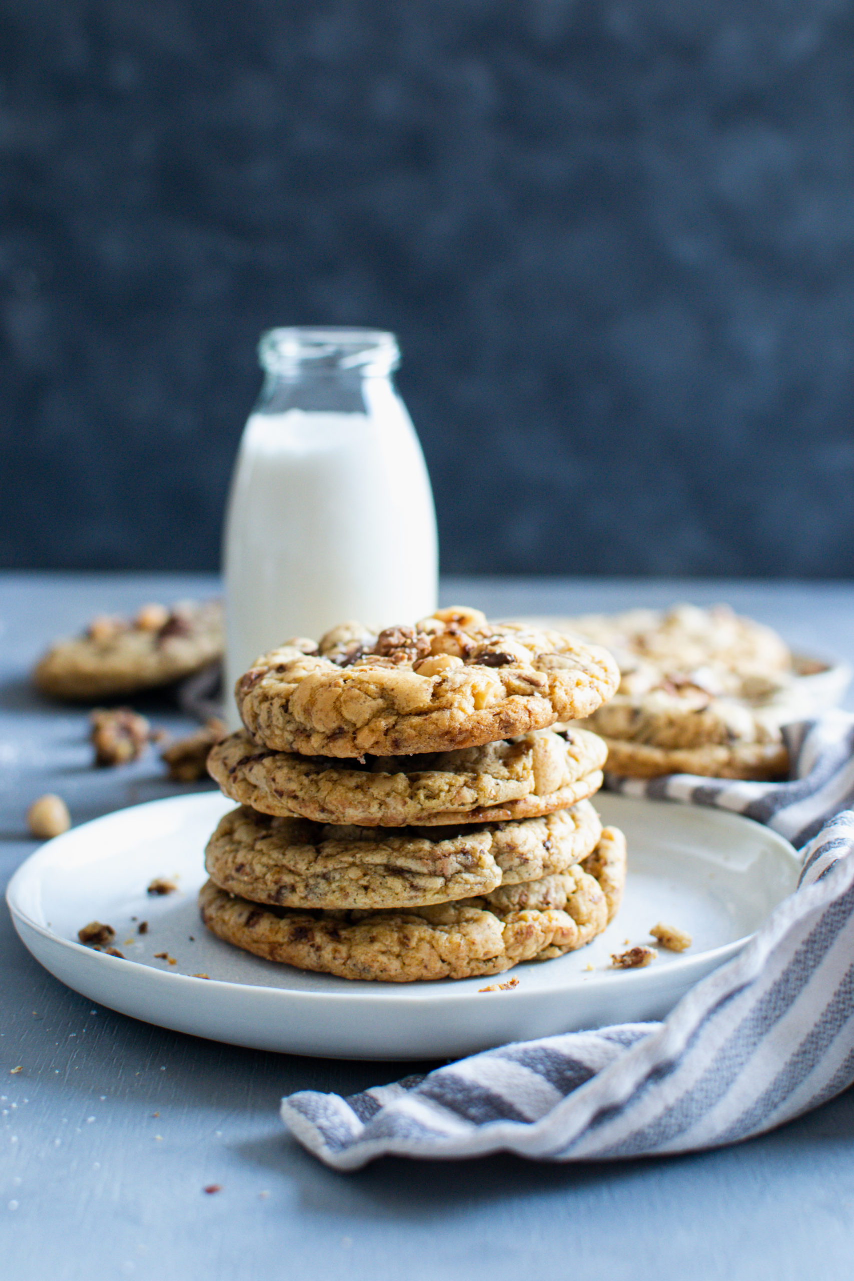 Schoko Haselnuss Cookies